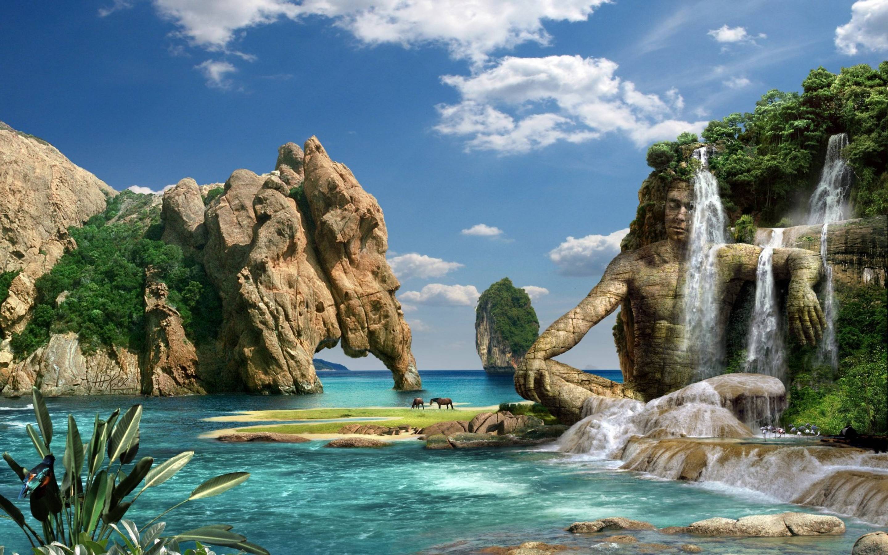 Chi tiết 100+ hình nền thiên nhiên 3d hay nhất - Tin học Đông Hòa