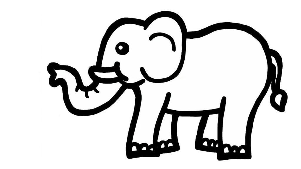 Tong hop tranh to mau con voi dep nhat 29