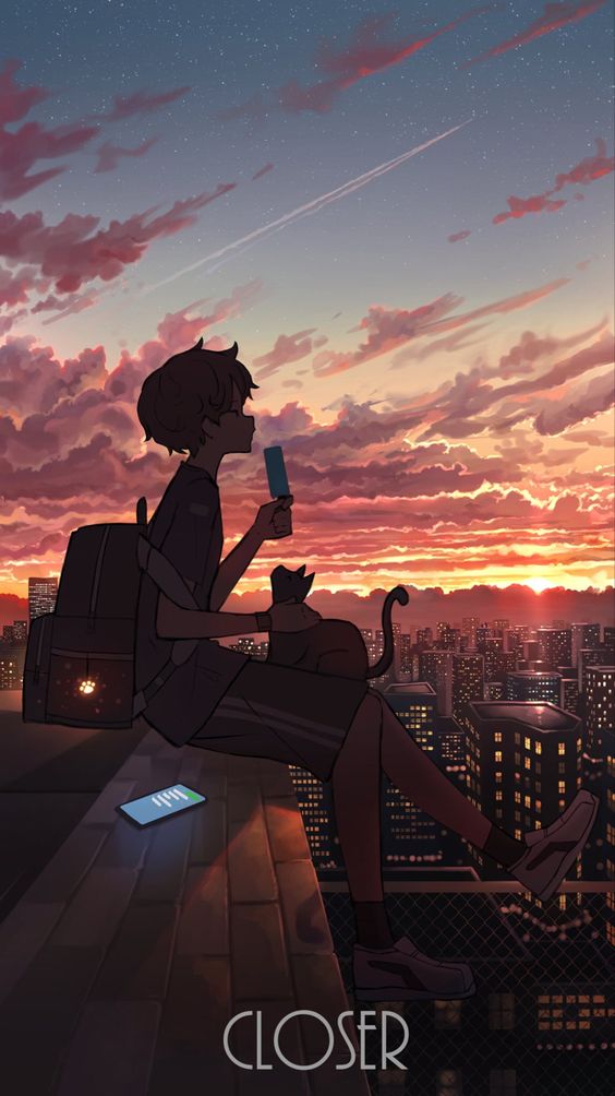 Einsame traurige weinende Anime-Bilder für Männer und Frauen