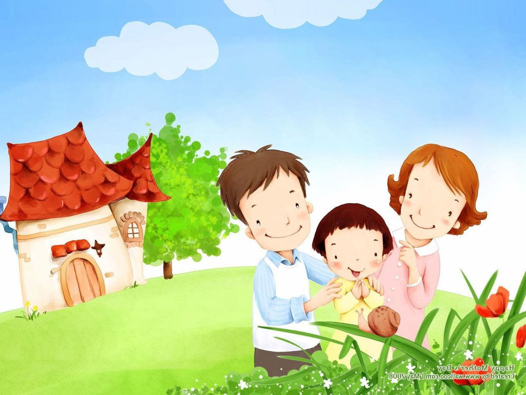 BST 1001 hình ảnh gia đình hoạt hình hạnh phúc đầm ấm  Cẩm Nang Tiếng Anh   EUVietnam Business Network EVBN