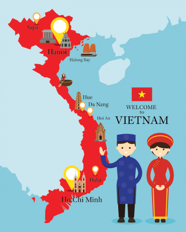 Trải nghiệm bản đồ ảnh Việt Nam trực tuyến