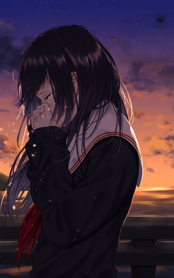 Hãy cùng chiêm ngưỡng hình ảnh một cô gái anime buồn đầy cảm xúc. Sự đau đớn và chất chứa của hình ảnh sẽ khiến bạn đắm chìm trong thế giới tuyệt vời này.