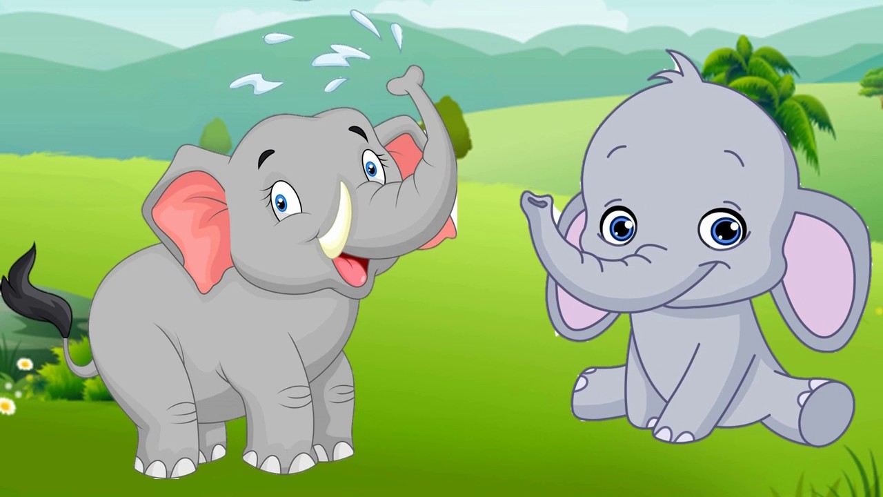 download 111 hình ảnh con voi hoạt hình dễ thương cho bé yêu