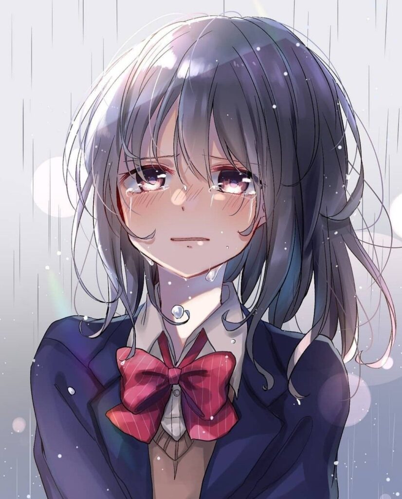 Nếu bạn thích thể loại anime đầy cảm xúc, thì hình ảnh anime khóc buồn sẽ làm bạn bùng nổ tất cả cảm xúc của mình. Xem ảnh này để cảm nhận rõ hơn nỗi đau và nước mắt của nhân vật.