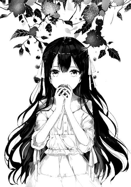 Các bức ảnh anime đen trắng đẹp nhất