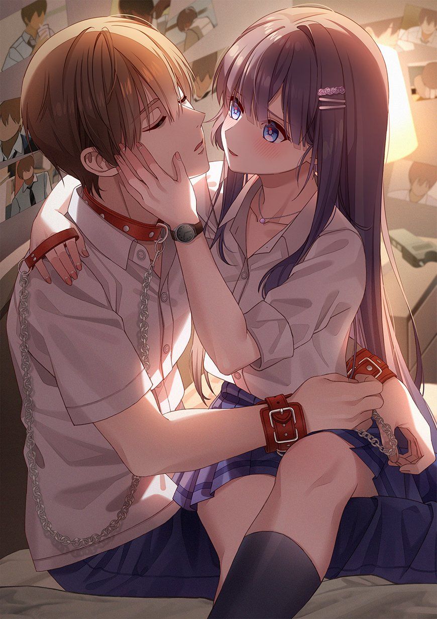 ảnh anime nam hôn nhau