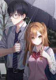 Thưởng thức bức ảnh anime cặp đôi học sinh đáng yêu này! Họ là một đôi tình nhân trẻ trung và đầy tình cảm, và bạn sẽ không thể kháng lại sức hấp dẫn của hình ảnh này.