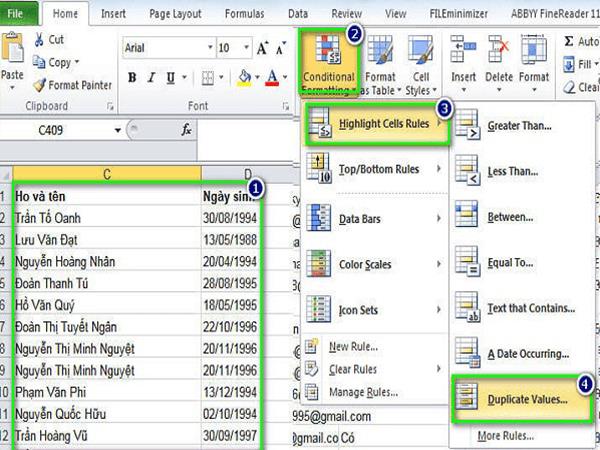 Các bước lọc dữ liệu trong Excel chi tiết, dễ hiểu