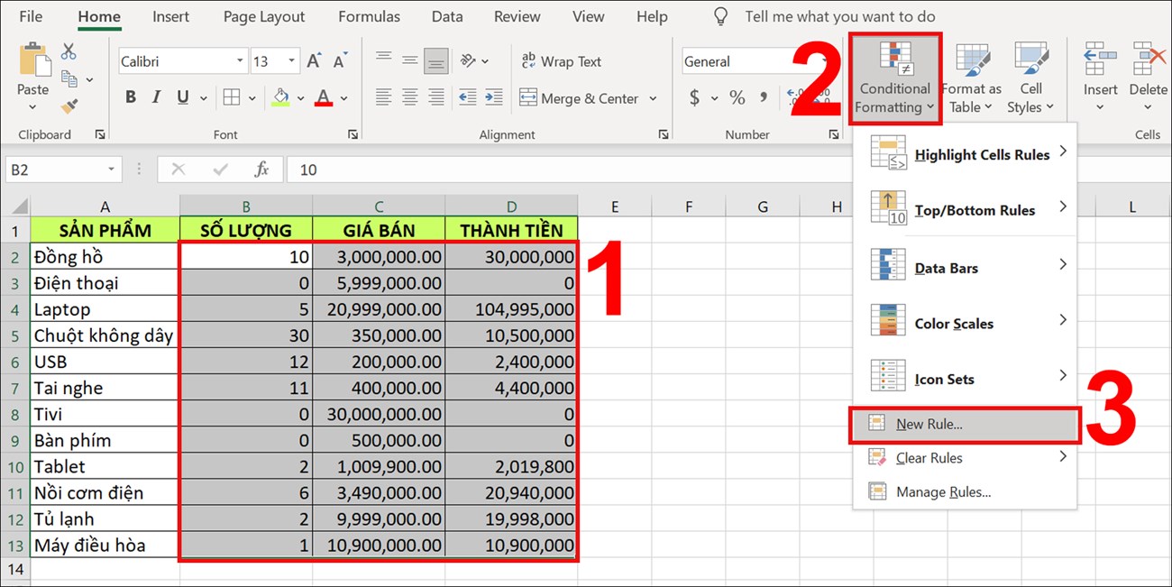 Gõ Excel bị mất số 0 ở đầu do đâu?