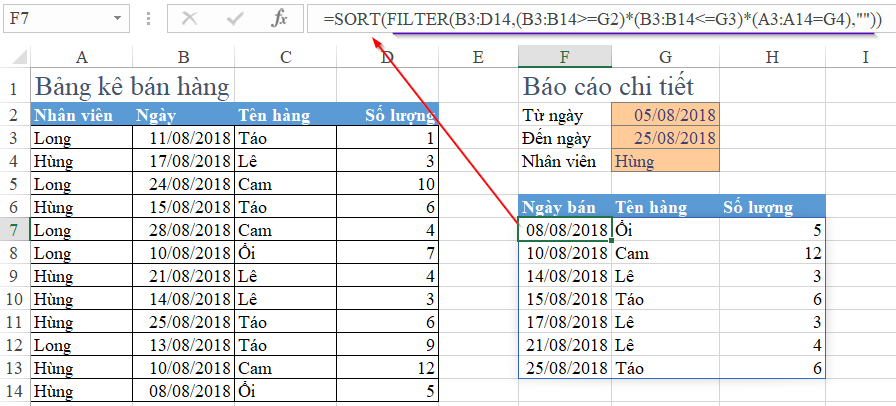 Cách xếp hạng từ cao xuống thấp trong Excel