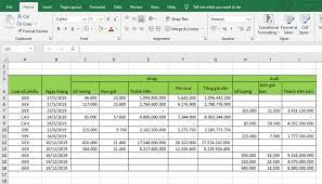 Cách quét khối nhanh trong Excel