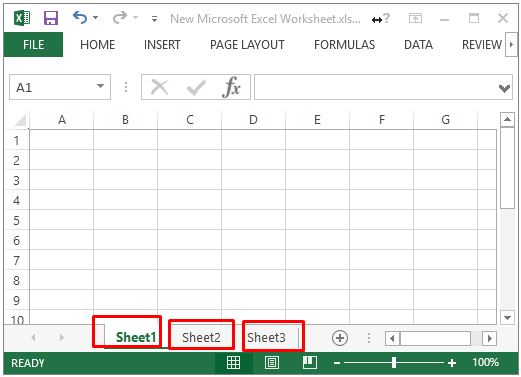 Worksheet trong Excel là gì?