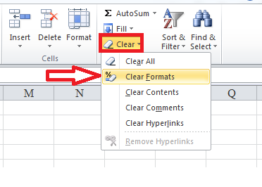 Cách xóa chữ mà không mất bảng trong Excel