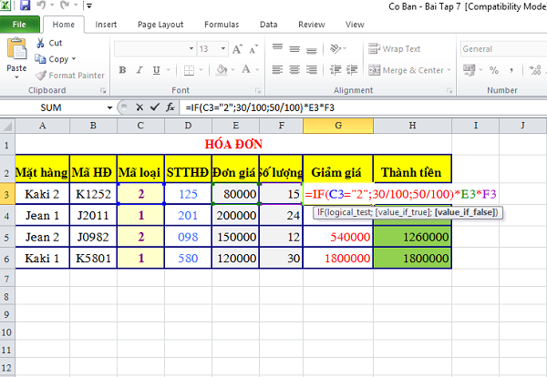 Cách bỏ công thức trong Excel và cách xóa link công thức