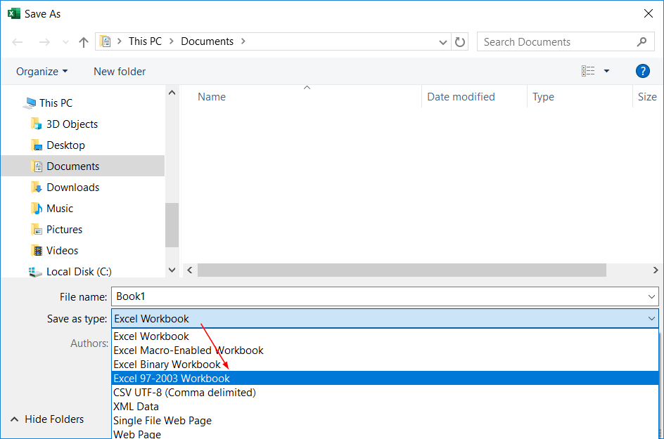 Cách đổi dưới file Excel sang PDF