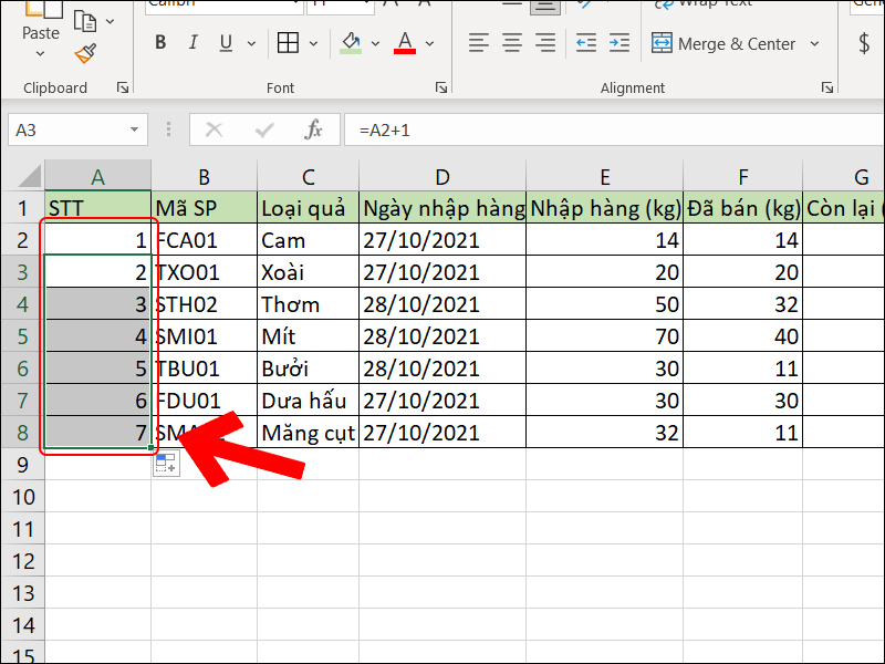 Cách đánh văn bản trong 1 ô của Excel