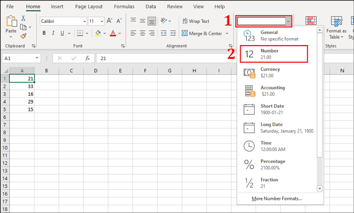 Một số cách sửa định dạng số trong Excel chi tiết nhất