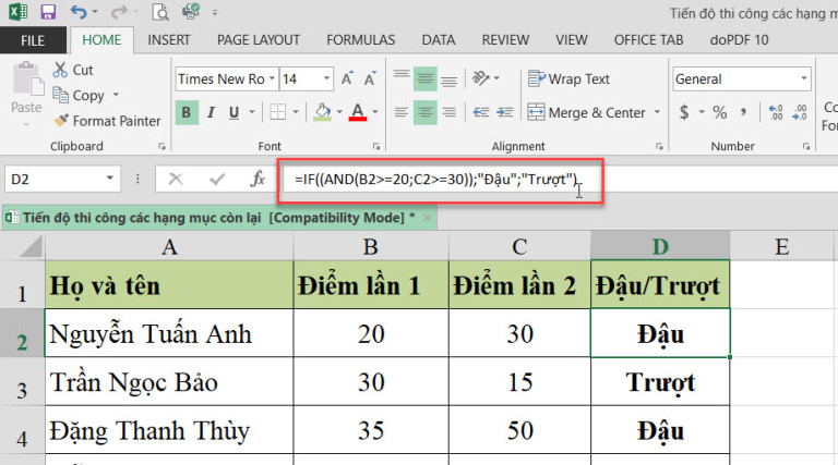 Công thức Excel hàm IF có tác dụng gì? Cách sử dụng