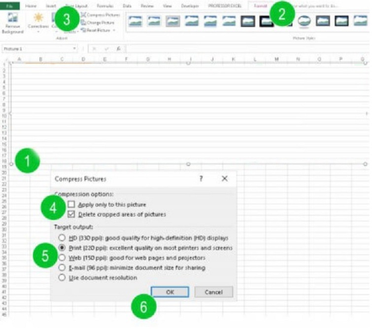 Cách khắc phục File Excel tăng dung lượng đột biến