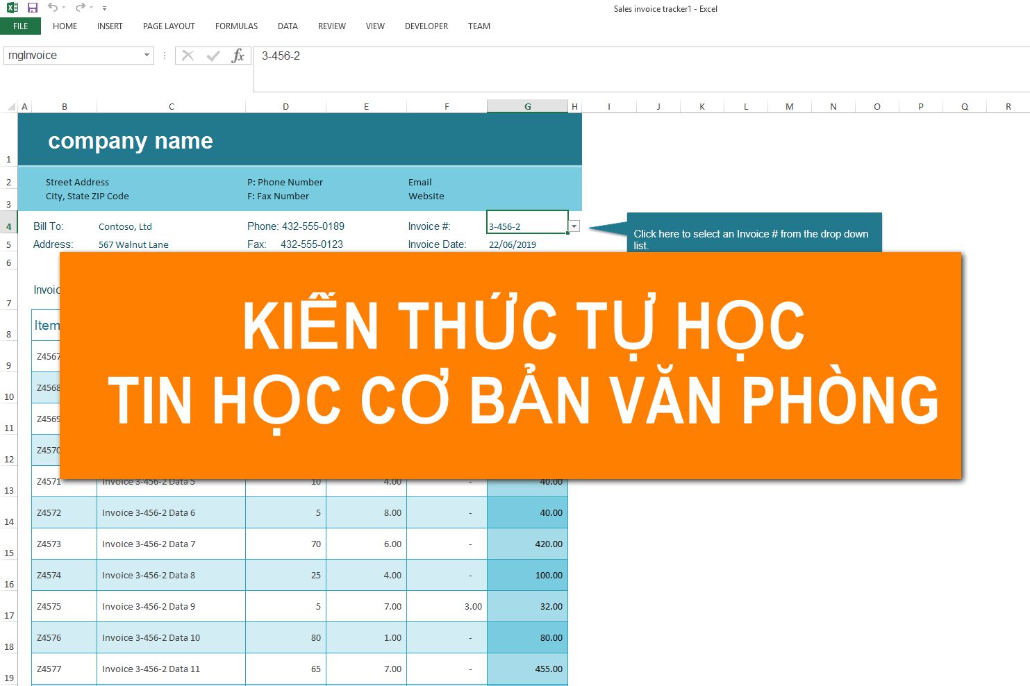 Các thao tác cơ bản trong Excel mà bạn cần nắm vững!