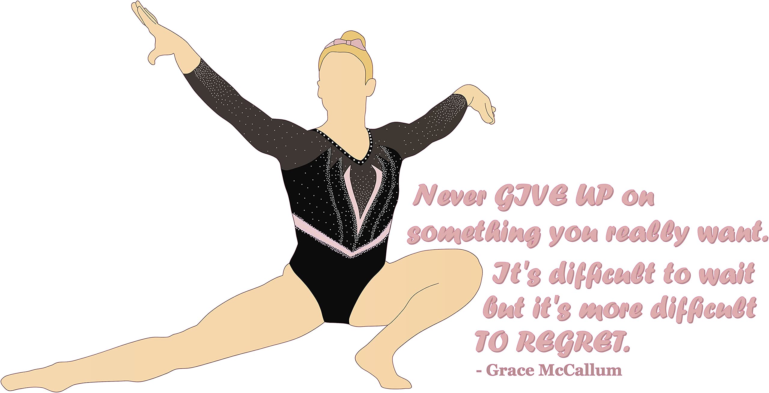 Leap Over Obstacles: Inspirational quotes gymnastics
