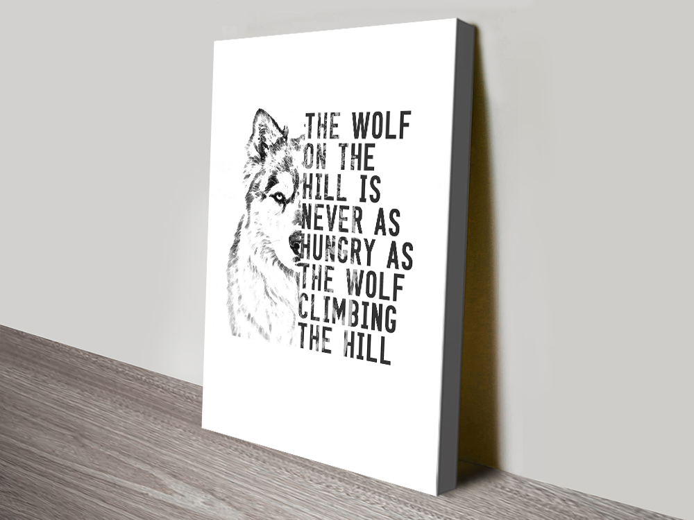 Howl Your Way to Success: Motivational and Inspirational Wolf Quotes for Achieving Your Goals